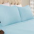 Superior Flannel-PC Pillowcase, Standard Size, Light Blue