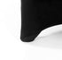 Peomeise 6FT Spandex Table Cover Rectangular Stretch Tablecloth (Black, 6FT)