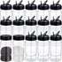 Mimorou 30 Pack 10.1 oz Plastic Spice Jars with Shaker Lids Clear
