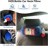 Car Neck Pillow, NOS Bottle Design Plush Headrest Pillow for Car Seat, Office Chair, Travel, 11 x 4.7in (1)