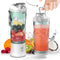 Portable Personal Size Blender for Shakes and Smoothies, 20 Oz Mini Blender for Kitchen, Home, Travel with 6 Blades