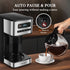 Programmable 12 4 24H Taylor Swoden Coffee Makers Cup, Hot and Iced Coffee Maker, Brew Strength, LED Display, Timer
