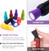 8 Pack Soft Silicone Wine Stoppers, Beverage Bottle Sealer Corks with Grip Top for Keeping Wine Fresh