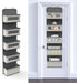 Over The Door Hanging Organizer with 5 Big Pockets, Wall Mount Storage for Pantry, Closet, and Nursery
