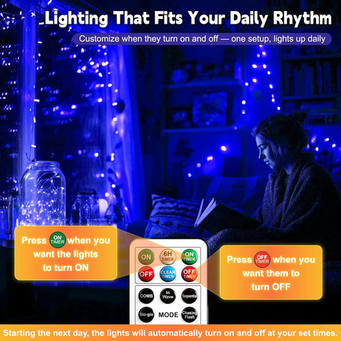 6 Pack 7Ft 20LED ZSJWL Rechargeable Fairy Lights with Remote & DIY Timer, Mini Battery String Light, Twinkle Silver