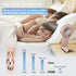 Mini Handheld Fan, 4 Speed Adjustable USB Rechargeable Fan with Mirror, Max 20 Hrs for Travel Office Outdoor, Pink