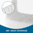 Cot Sheet 31" x 75", Fitted Mattress Sheets for Narrow Twin/Camp Bunk/RVs Bunk/Guest Beds, White Microfiber