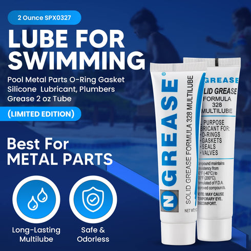 SPX0327-2oz Swimming Pool Gasket Grease & O-Ring Lubricant for Hayward Waterproof Silicone Lubricant for Pool Filters