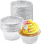 Angel's Peel Lounge Disposable Ramekins, Durable Cup Cake Pans for Baking, Aluminum Foil Ramekin for Tart, Muffin,