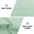 DWCN Blackout Curtains, Room Darkening Thermal Insulated Panels, 52 x 45 inches Long, Set of 2 Light Green Drapes