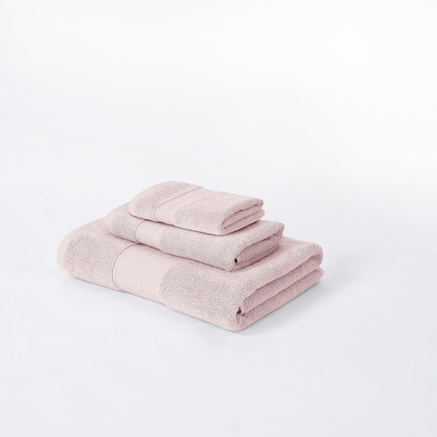 6-Piece 100% Set 2 2 2 Modern Threads Allie Cotton Towel Jacquard Floral Border Includes Bath Towels, Hand Towels
