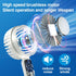 Portable Handheld Fan with Refrigeration Mode, 3 Speed Cold Wind, 3000mAh Rechargeable USB Fan, Quick Cool Down