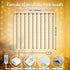 300 9.8 9.8 8 DomeStar LED Curtain Lights for Bedroom, x FT Fairy Lights with Modes Remote, Plugin Design for Holiday