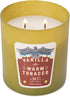 Manly Indulgence Vanilla & Warm Tobacco Scented Candles for Men, 15 oz Premium Soy Blend Wax, 60H Burn
