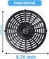 Air Fryer Grill Pan for Power XL 5QT, 8.7'' Round Non-Stick Replacement Tray Rack Parts Accessories, Dishwasher Safe