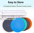 5 Pack Extra Thick Silicone Trivets Heat Resistant Pot Holder and Oven Mitts, Nonslip Insulation Honeycomb Rubber Hot