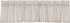 VHC Brands Hatteras Seersucker Ticking Striped Cotton Kitchen Curtains, Rod Pocket Valance 16x72, Denim Blue
