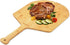 Natural Bamboo Pizza Peel - 15 Inch Wooden Spatula for Baking Homemade Pizza, Bread, and Cutting Fruit and Veggies