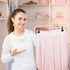 Wooden Pant Hangers, 5-Pack Lightweight Wood Skirt Hangers with Anti-Rust Hook and Adjustable Clips