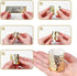LOVEINUSA 48pcs Votive Candle Holders Wraps, Gold Tea Light Candle Fairy Home Decoration (No Bottom)