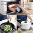 Set of 4 Silicone Trivet Mats - Hot Pot Holder for Table & Countertop, Non-Slip & Heat Resistant (Teal)