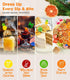 Set, 4 70+ 25 Dehydrated Citrus Slices Varieties, Pieces - Christmas Cocktail/Food Garnishing - Citrus Potpourri