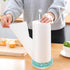 FONMY Paper Towel Holder Countertop Acrylic w/Nature Seashell Handmade,Seascape Standing Paper Towel Roll Holder for Kitchen Bathroom w/Weighted Base for One-Handed Operation,Unique Gifts (Blue) by FONMY