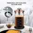 French Press Coffee Maker, 34 Ounce with 4 Filters System, Stainless Steel Plunger, Borosilicate Glass
