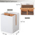 rejomiik Toothbrush Holders for Bathroom Countertop, 3 Slots Electric Toothbrush and Toothpaste Storage Organizer