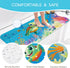 Slip-40 16 Inch, SHUCHING Baby Bath Mat for Tub Non X Bathtub Mat Non Slip for Kids, Toddler Long Shower Mat