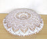 32" 32" Gold Mandala Barmeri Large Floor Pillow Cover Cushion Meditation Seating Ottoman Throw Cover Hippie Decorative