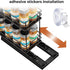 Mystozer 4.33" Wx10.43 Dx8.66 1 2 Pull Out Spice Rack Organizer for Cabinet, Slide Out Spice Racks, Easy to Install, H