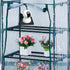Generic 4 Shelf,16 mm (Black/4PCS) PCS Grow Tent Corner Grow Tent Accessories,White Grow Tent Shelves for Place The
