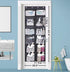 Closet 12 16, KIMBORA Boots Hanging Shoe Organizer for Extra Large Mesh Pockets Over The Door Shoe Rack for Men Shoes