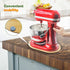Bamboo Mixer Slider, Compatible with Kitchen Aid 5-8 Qt Stand Mixer, Kitchen Countertop Storage Mover