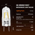 Belleone Light Bulb for GE Microwave Oven - 120V 50W Halogen Lamp Compatible with Over The Range Microwave Hood