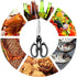 FYSHFLYER Kitchen Shears Multi Purpose Strong Stainless Steel Kitchen Utility Scissors with Cover Poulry,Fish, Meat