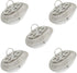 5 Pcs Round Tea Strainer, Stainless Steel Kettle Spout Filter, 1.53" Diameter, Insert Inside Teapot