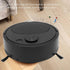 Fdit Robot Vacuum Cleaner, Mini Automatic Avoidance USB Charging Smart Sweeping Robot for Wooden Flooring (Black)