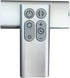 Replacement Remote Control for Dyson AM11 TP00 TP01 Pure Cool Tower Purifier Fan (Silver)