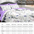 Set 5 Sets Pamnest Comforter Twin Size, Botanical Flower Dragonfly Pcs Bedding for Kids and Adults, Herb Plant