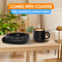4 Settings 1-12H Coffee Mug Warmer - Fastest Heating & Highest Temperature, Coffee Cup Warmer for Desk Auto Shut Off