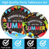 96 Set Summer 24 Pieces End of School Year Theme Tableware for Kids Class Table Decorations Supplies School's Out