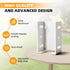 White Aluminum Fence Bracket for Vinyl Fencing, Heavy Duty Metal Replacement for 2.75in Plastic Bracket
