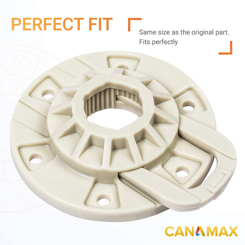 Canamax Premium 3 Pack Washer Basket Drive Hub Kit, Compatible with Whirlpool Kenmore Washers, Replaces AP5665171
