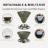 Collapsible Coffee Dripper, Silicone Reusable Pour Over Maker for Camping, Business Trip, Home & Office