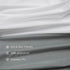 38'' 24'', 2 Pack Biloban Mini Crib Sheets Fitted Waterproof x Mattress Protector Cover Fits for Dream on Me/Newton