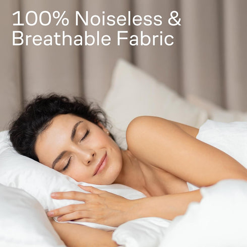 Ultra Soft Pillow Protectors, Set of 4, Standard Size, 100% Protection Against Stains, Dust & Dirt, Machine Washable