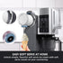 4 Pack, 16oz NC700 13-in-1 Omnikit for Ninja Swirl by Creami Pints and Lids - Cups Compatible with Series Swirl Ice
