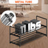 Hsscblet 2 Entryway,Hallway,Closet,Black Tier Metal Shoe Rack,Adjustable Shoe Shelf Storage Organizer,Stackable Boot